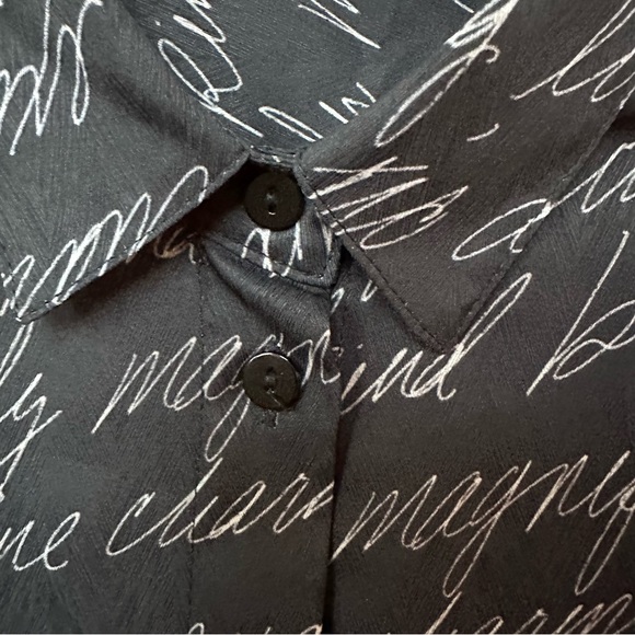 Second Sunday script positive vibes shirt Sz S - Picture 3 of 8